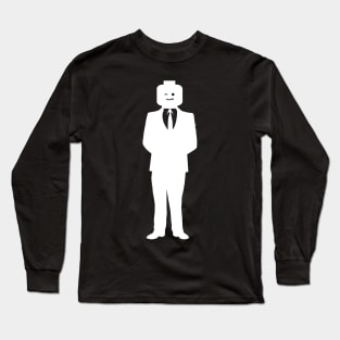 Minifig Business Man Long Sleeve T-Shirt